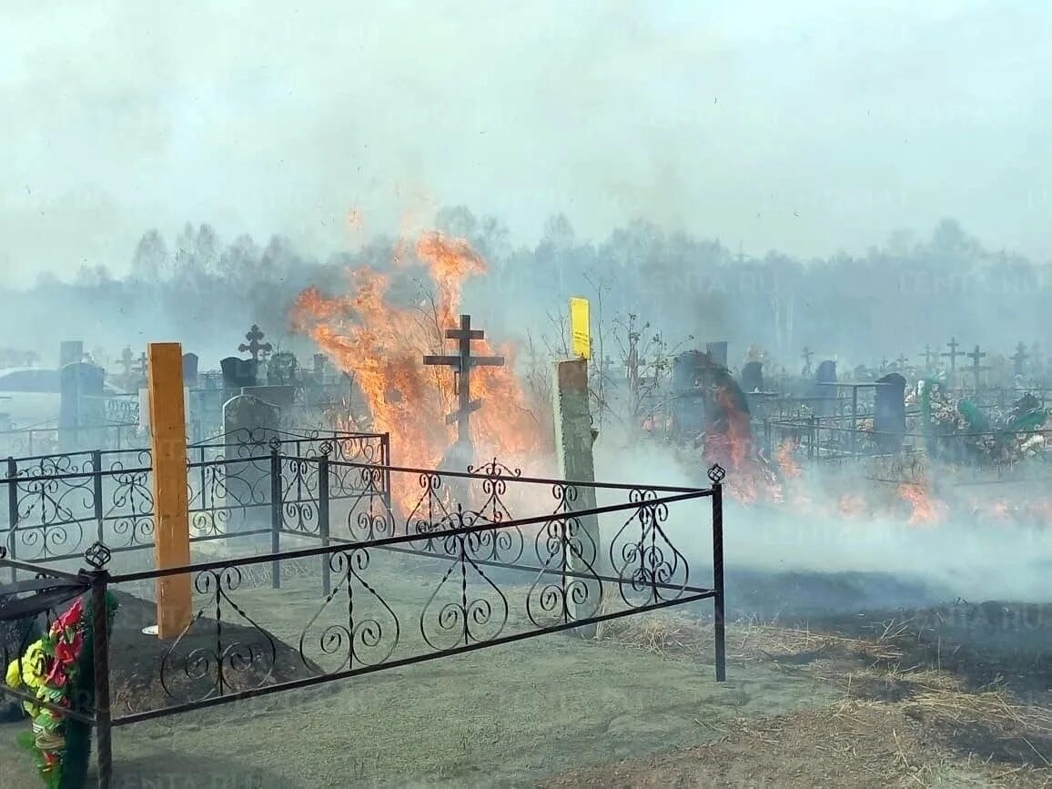 Пожар. Пожар фото. Кладбище горит. Пожары в Красноярском крае. Караван горит