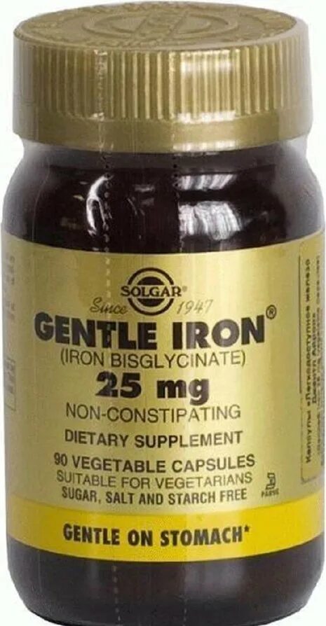 Бисглицинат железа солгар. Солгар легкодоступное железо gentle Iron. Солгар легкодоступное железо Джентл Айрон капс. 90. Солгар легкодоступное железо gentle Iron капс. 25 Мг №90. Легкодоступное железо -Солгар, (Джентал Айрон) капс №90.