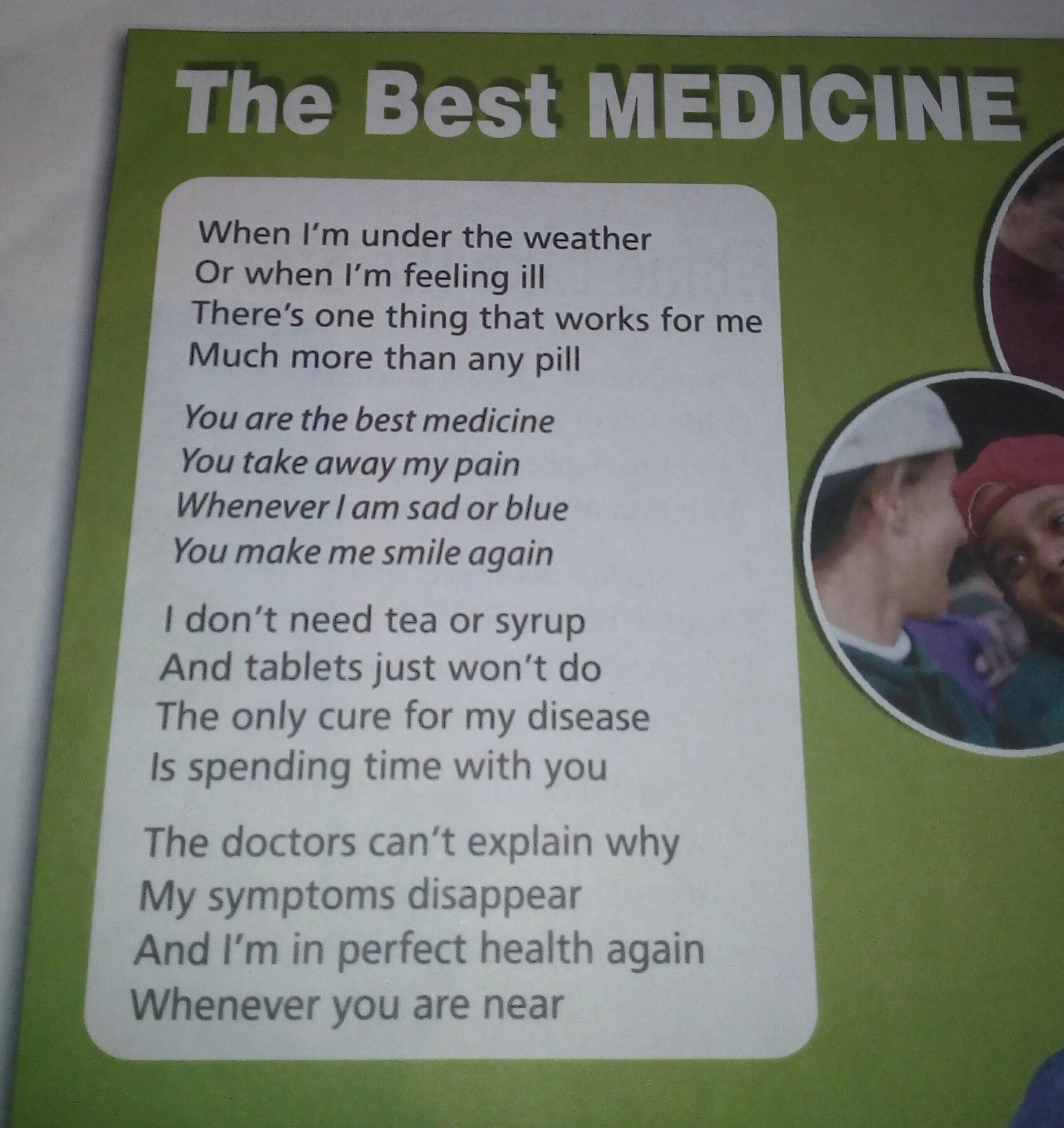 Медицина перевод на русский. Is the best Medicine. Medicine песня. Перевод песни the best. Laughter is the best Medicine текст.