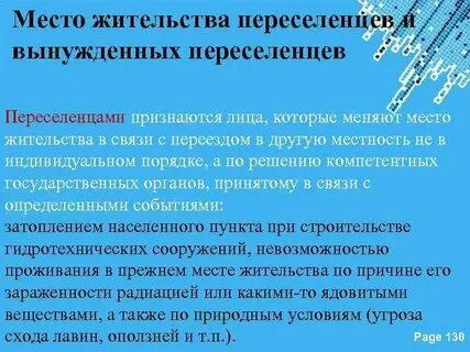 Лица переселившиеся в данную страну