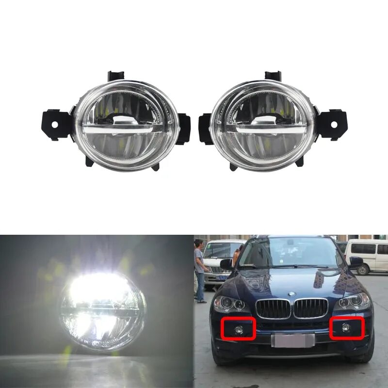 Птф бмв е70. Светодиодные птф bmw e70. led птф bmw e70. led противотуманки bmw x5 e53. птф bmw e71 led.