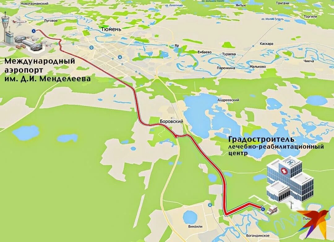 Как дойти тюмень. Санаторий градостроитель тюмень. тараскуль тюмень на карте. санаторий градостроитель винзили.