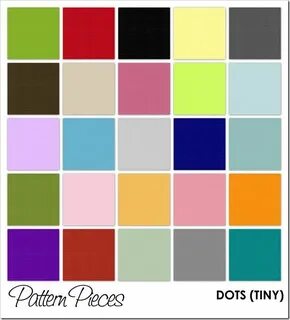 Pattern pieces