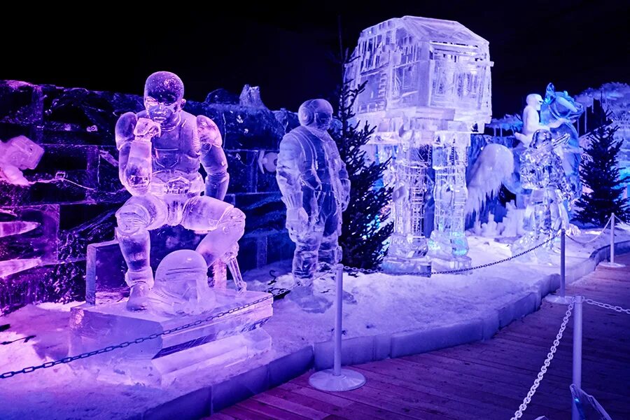 Ледовые войны. Фигуры изо льда. Ледяные скульптуры. Ледовые скульптуры. Ледяная статуя.