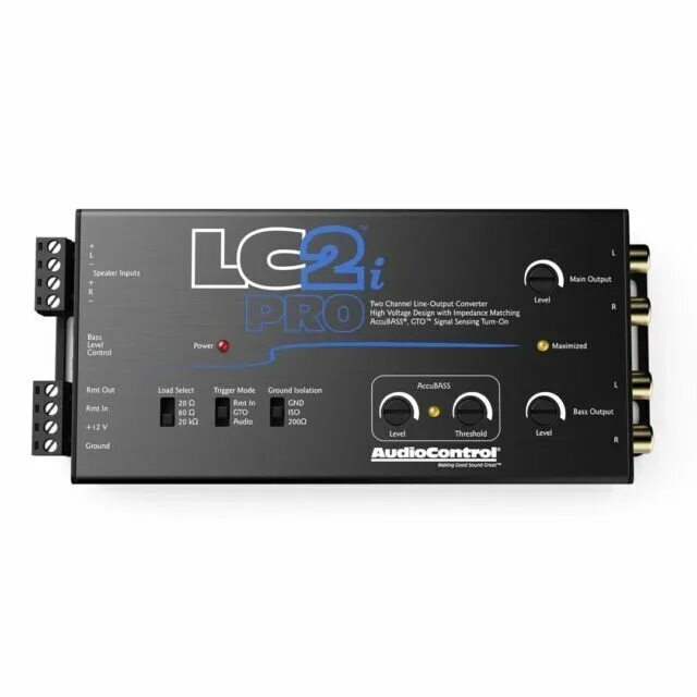 Сигнализатор lc2. Lc2i converter. speaker level input на усилителе. i-pro. lc professional.