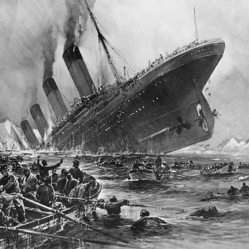 The titanic sink in 1912 somebody. The titanic sink in 1912 somebody
