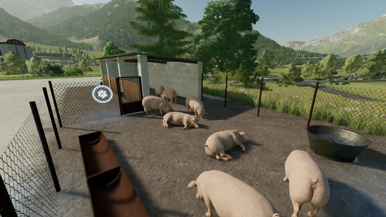 Мод свинка. Симулятор 22 свинарник. Farming Simulator свинарник Simulator. Свинарник симулятор фермера 2019. Farming Simulator 22 свиньи.