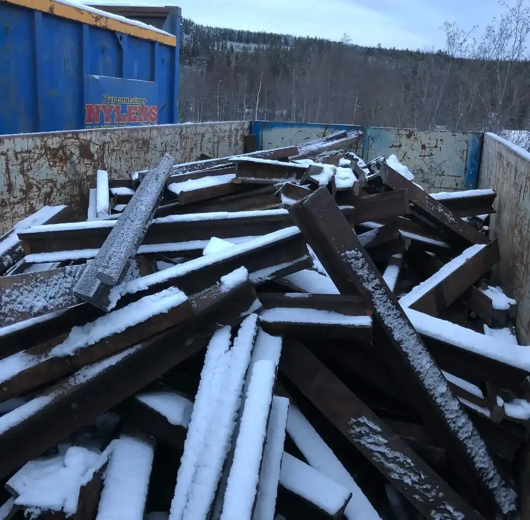 Прием рельсов