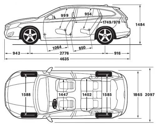 Volvo s60 размеры. Вольво v60 2012 габарит. Вольво v60 габариты. Габариты Вольво v60 Cross Country. Вольво v90 габариты.