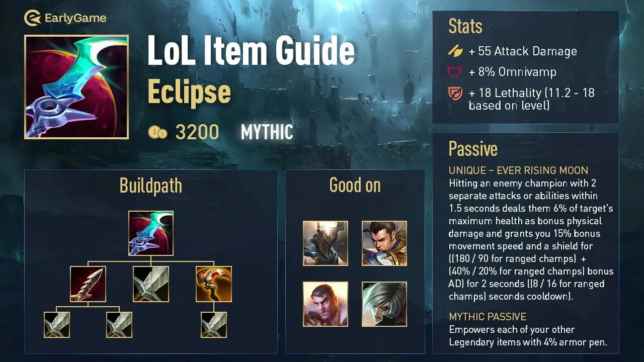 Legendary item. League of Legends items. Bloodthister item League.