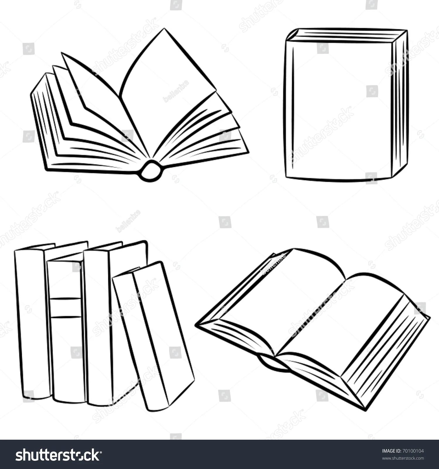 Книга нарисовать маленькая