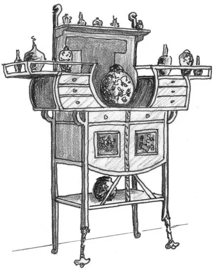 Стол движение первых. Мебель 1860 годов. мебель для движения первых.