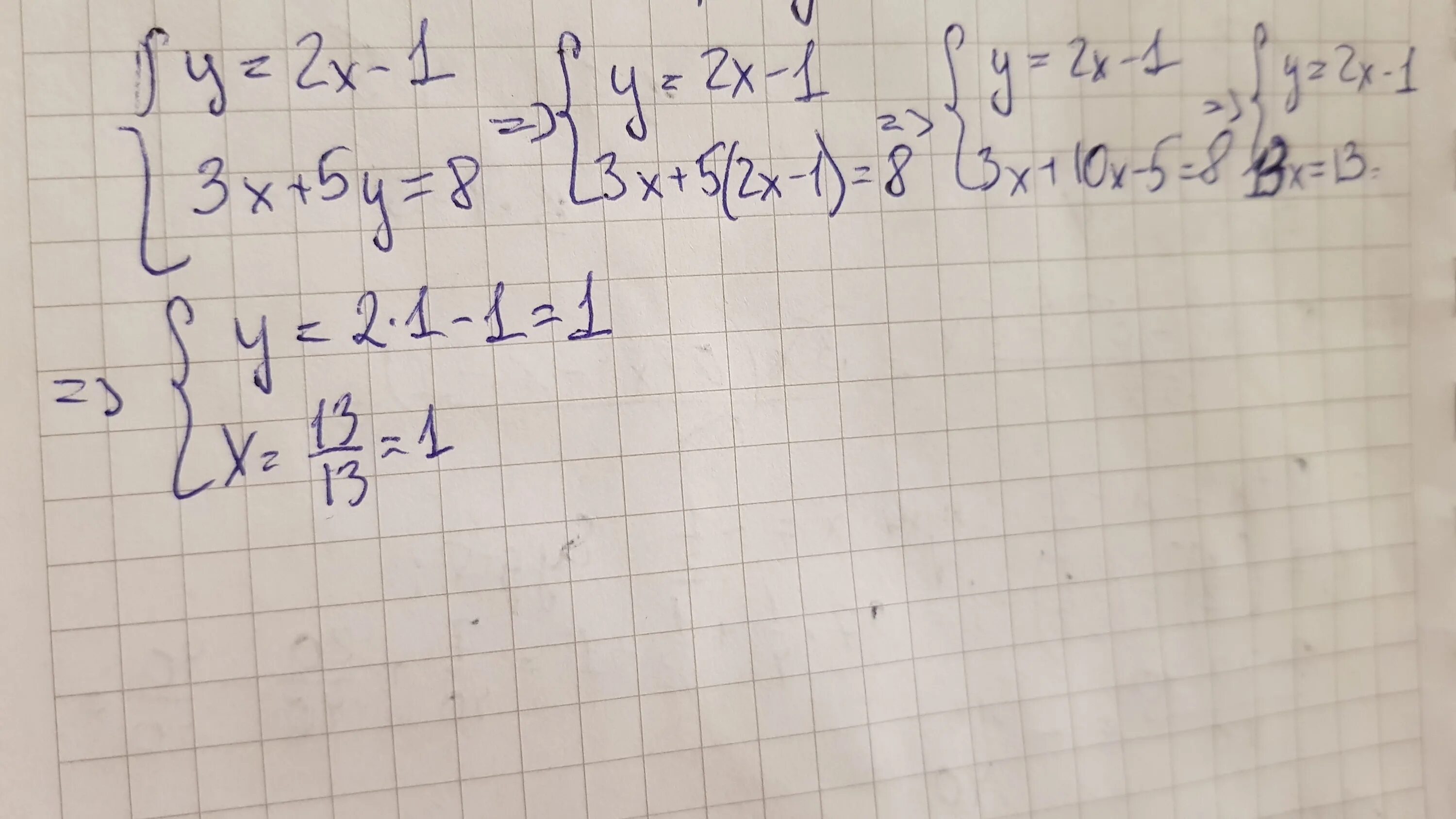 Решение уравнения 3y y 0. Система уравнений 3x-y=5 5x+2y=23. Решить систему уравнений 1/2x-1/3y 1. Y"=5+8x^3. Решите систему уравнений 2x^2+y=23.