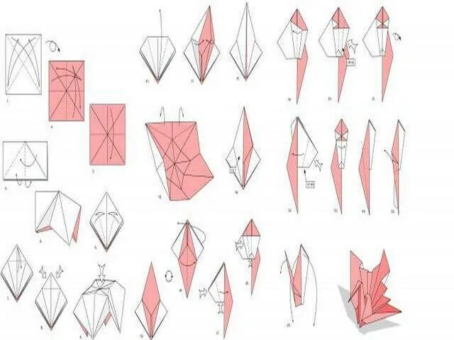 Японский Журавлик схема. Японский бумажный Журавлик схема. Оригами из бумаги для начинающих Журавлик. Оригами из бумаги Журавлик схема для начинающих. Как сделать журавля из бумаги оригами поэтапно