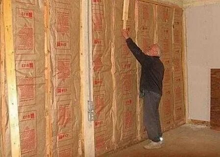 Утеплить стены зимой