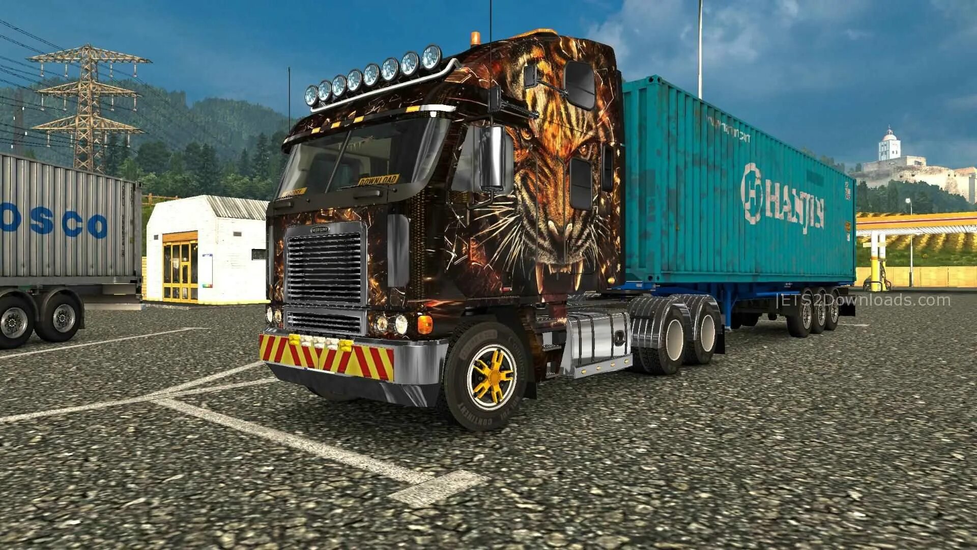 Евро Truck Simulator 2. Евро трак симулятор 1. Фредлайнер для етс 2. Мод freightliner Argosy.