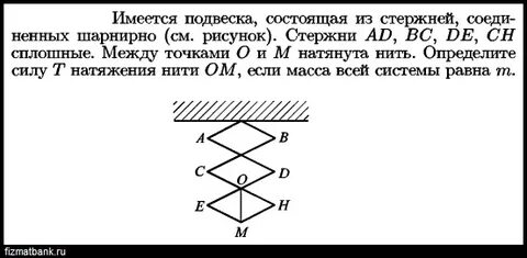 Из легкого жесткого стержня сделан