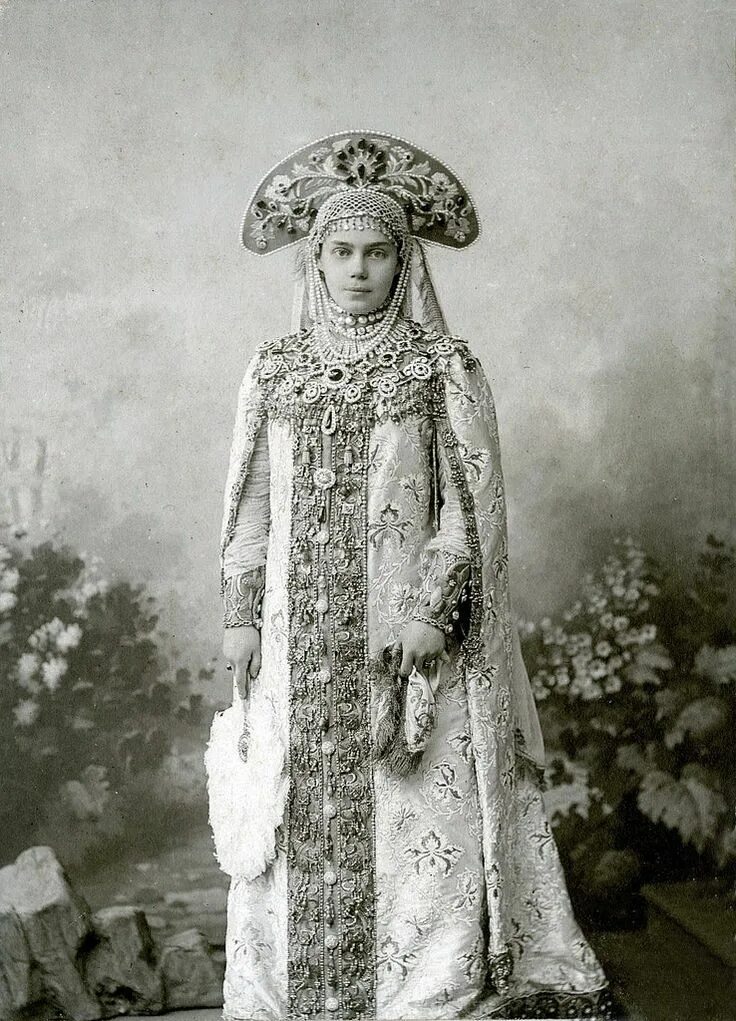 Костюм княжны Ксении 1903. Grand duchess of russia