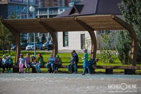 Открытие парка казань