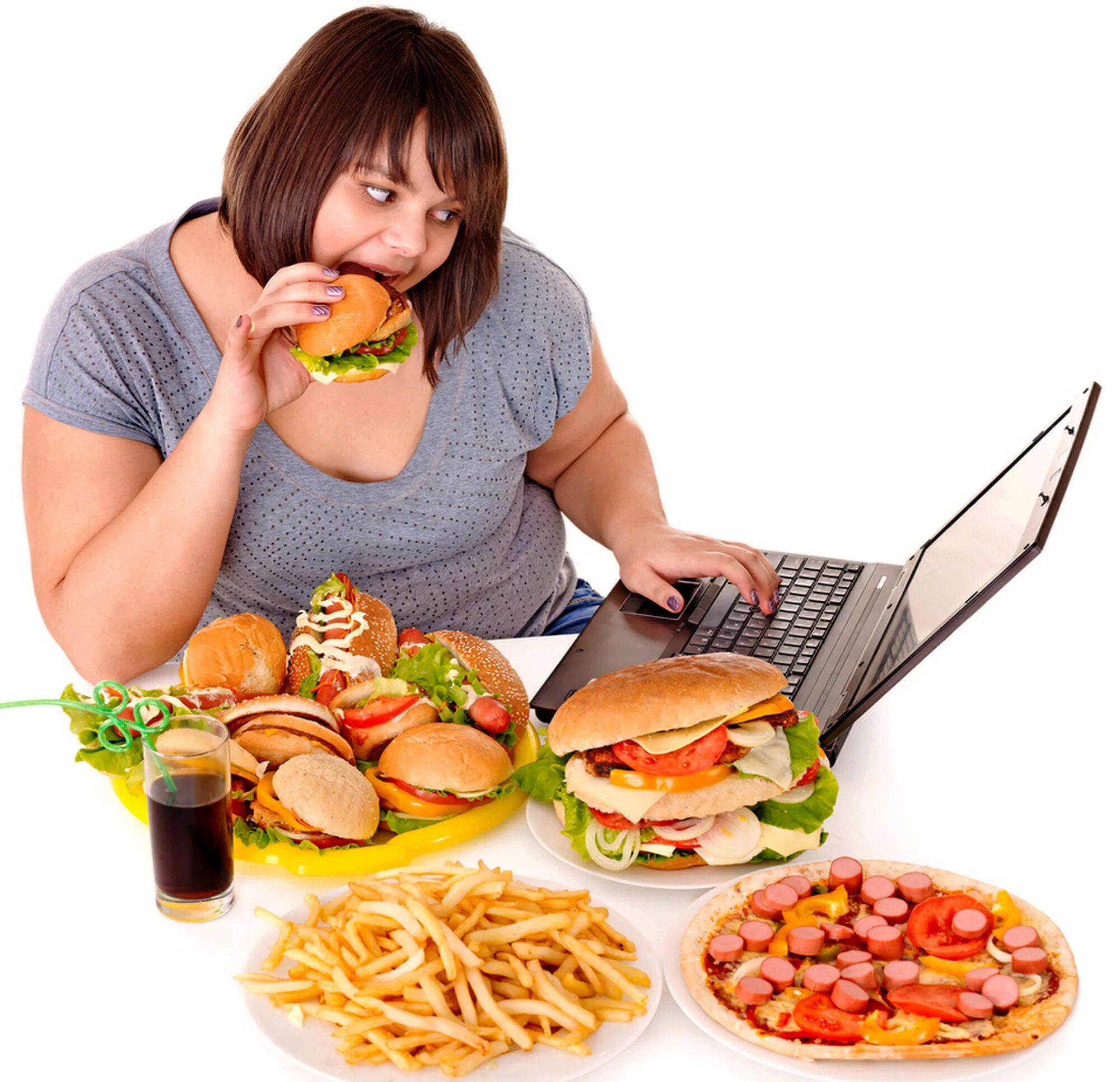 Проблемы связанные с питанием. Ожирение. Неправильное питание. Обжорство. Переедание.