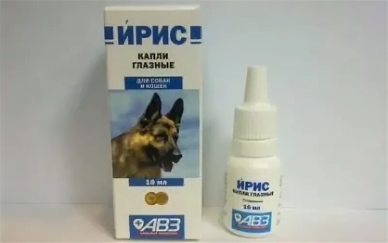 Капли ирис для кошек