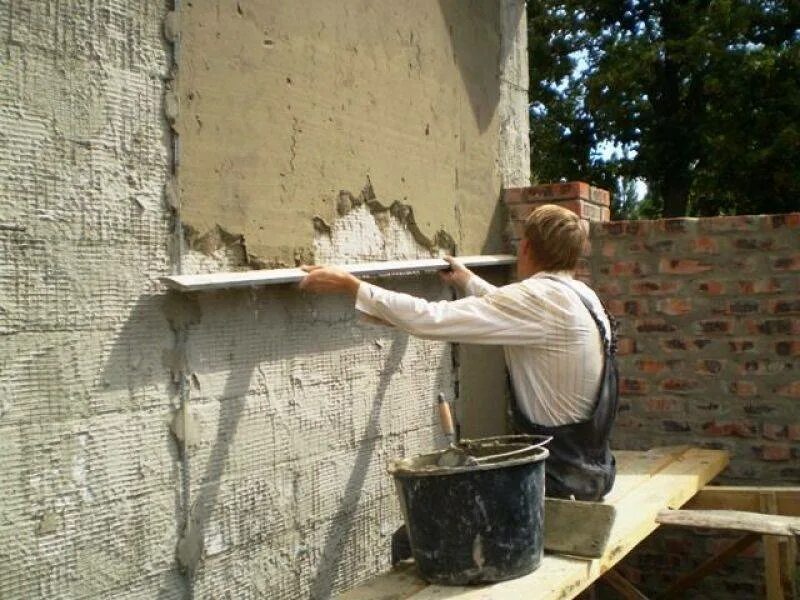 Как наносить фасадную