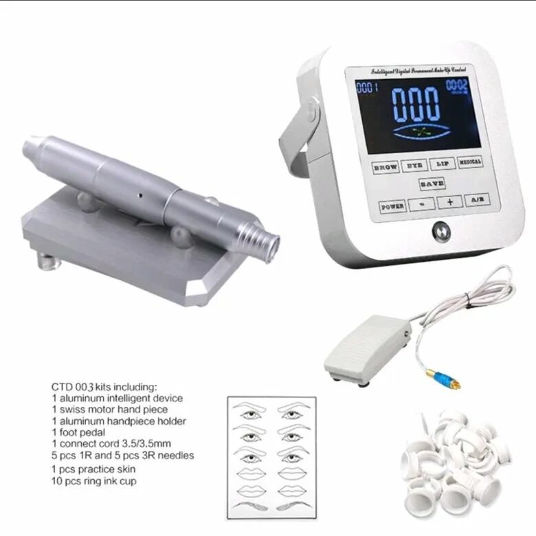 New Needle Cartridge Digital Permanent Makeup Machine Pen - Buy Digital Permanen
