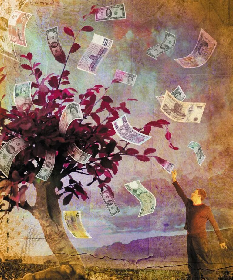 Как привлечь деньги в 2025 году. Деньги в живописи. изобилие и богатство. денежное изобилие. финансовое благополучие картина.