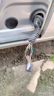Проводка задней двери