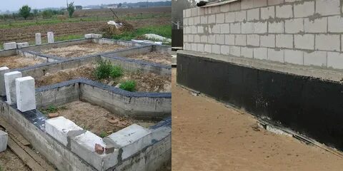 Фундамент пеноблоках видео