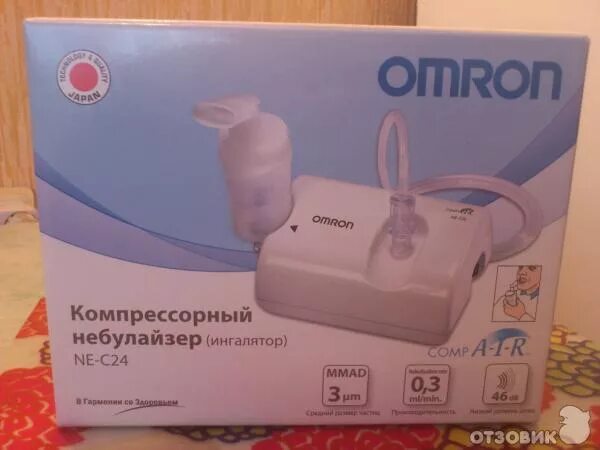 Ингалятор небулайзер при бронхите. Ингалятор Omron ne-c24. Ингалятор от бронхита.