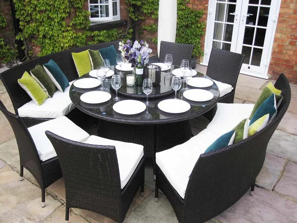 These are tables and are chairs