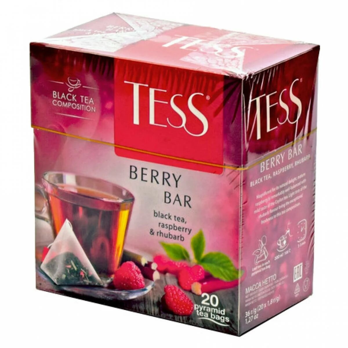 Тесс чай ,Теа. Чай Tess Berry Bar 1.8г 20пак кор /12. Чай Тесс ассортимент. Tess / Тесс Berry Bar (20пир.). Купить чай теа