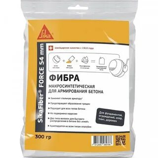 Фибра для раствора стяжки
