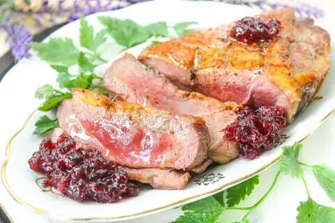 Утиная грудка с сыром
