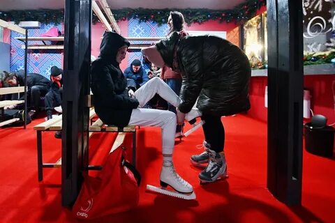 Каток на речном вокзале 2024