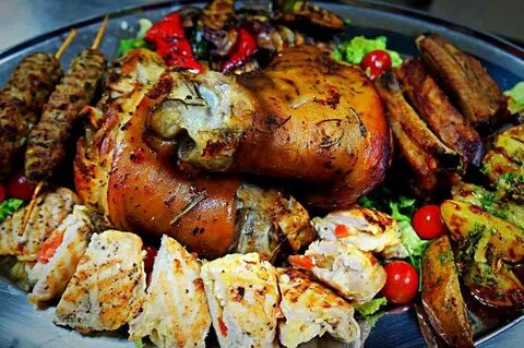Банкетное горячее из мяса