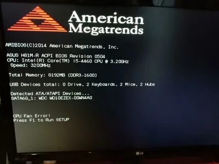 Run setup fail