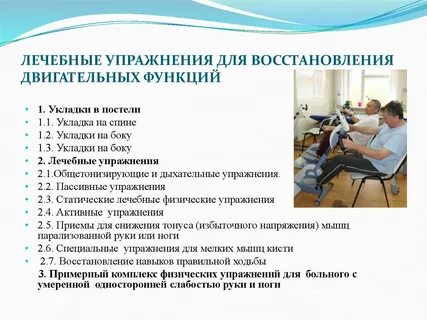 Режимы при инсульте