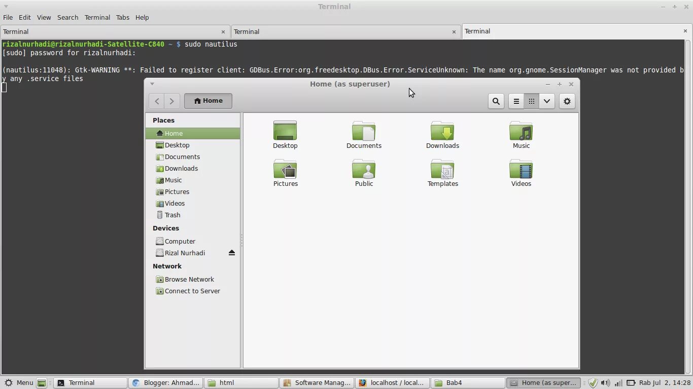 Nautilus linux. Sudo nautilus что это. nautilus проводник файлов. установка linux mint на ноутбук satellite.