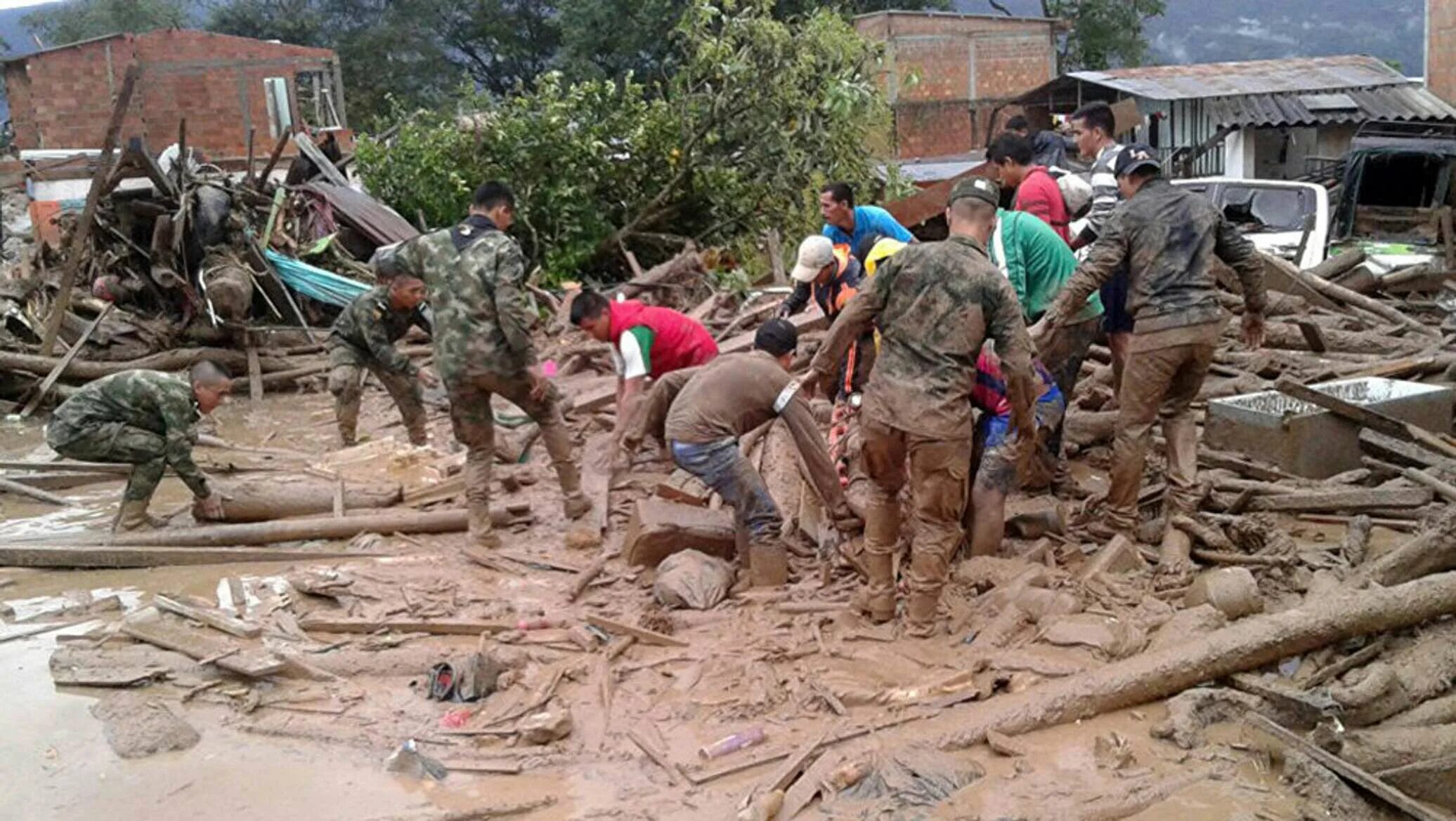 Сколько погибших при наводнении. Наводнение в Колумбии. Последствия селей.