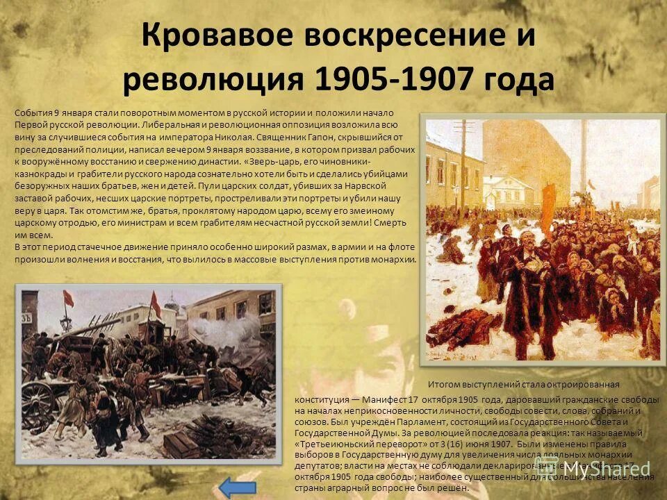 Восстание воззвание заморозки. Презентация:2.русская революция 1905 года.. Революция 1905-1907 кровавое воскресенье кратко.