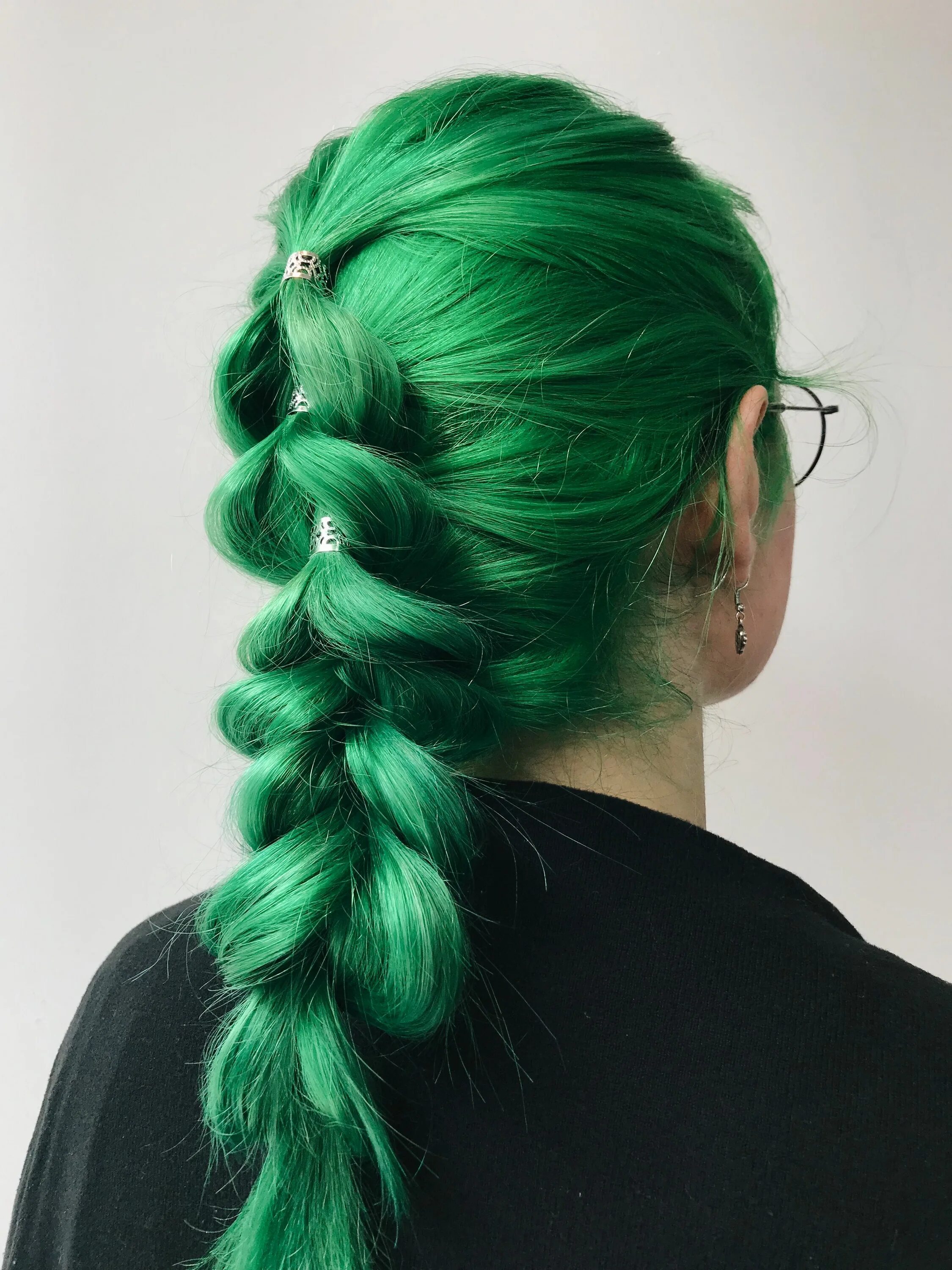 24 Fairy Blue Ombre Hair for Beautiful Girls Green hair colors, Green hair, Blue