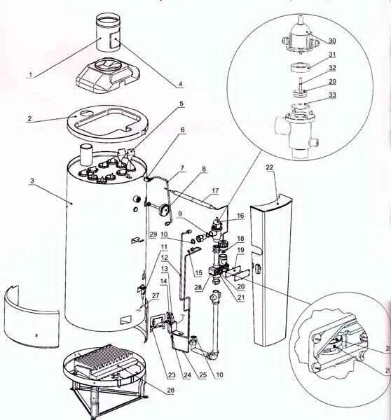 Газовый котел АОГВ 23,2-1 схема. Газовый котёл АОГВ-29-1. Газовый котел ЖМЗ АОГВ-29-1. Котёл газовый АОГВ 17.4 схема.