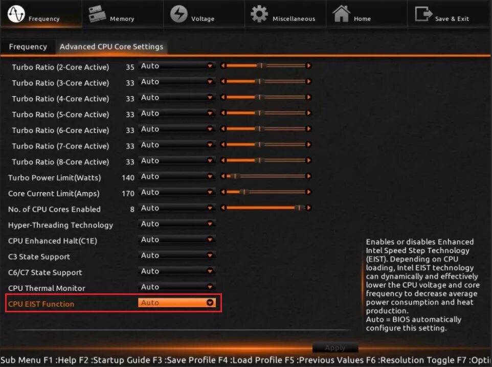 ЦПУ eist. Eist в биосе Gigabyte. Гигабайт биос гипер v. Hyper Threading в биосе. Cpu functions