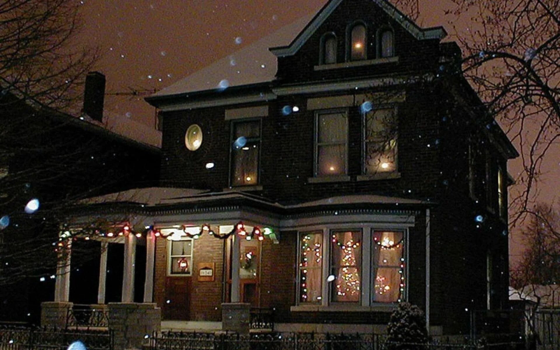 Красивый дом ночью. Винтер Хаус. Новогодние дома. Американский дом зимой. Рождественские дома в Америке.