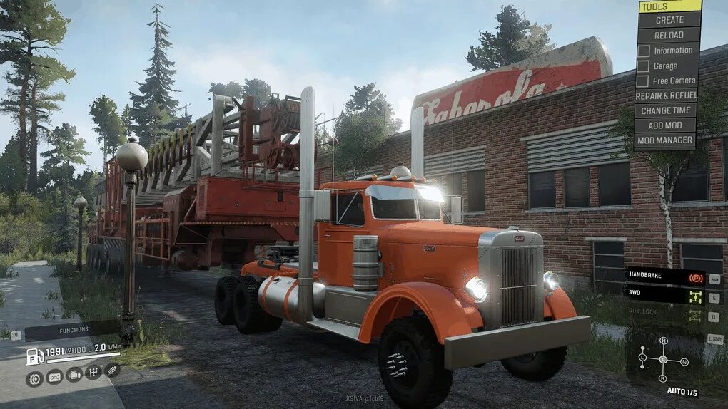 Mods new com. Peterbilt 351. Мафия 2 грузовик. Моды для мадраннер Петербилт 351.