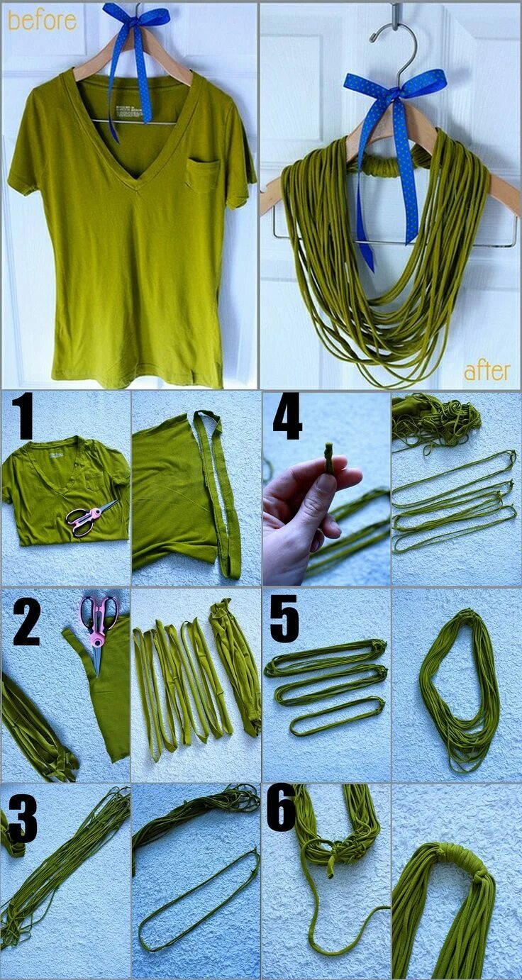 Что можно сделать из старых шарфов How to crochet stylish broomstick lace scarf step by step DIY tutorial instructi
