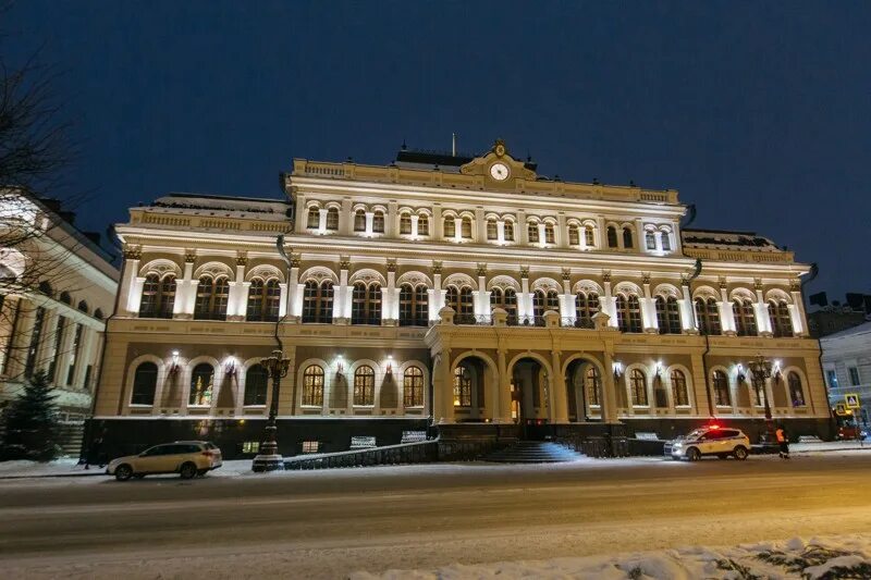 Экскурсия вечерняя казань на автобусе. Казанская ратуша казань.