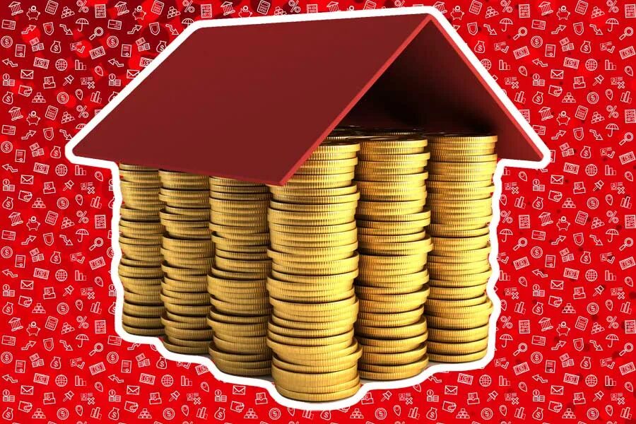 банковские кредиты и депозиты. банки с деньгами. кредитование банковского вклада. вклады и кредиты. финансы инвестирование.